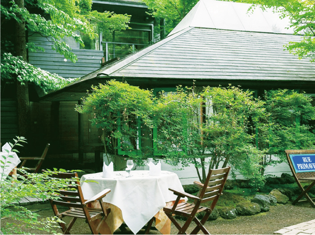 軽井沢フレンチレストラン